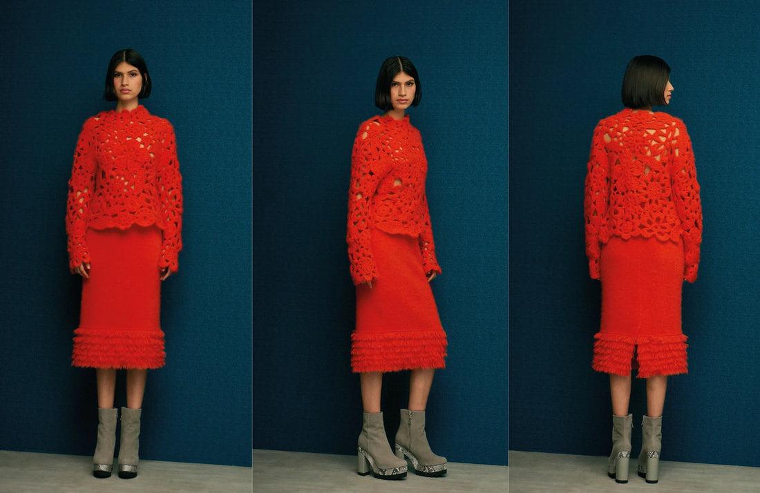 AMBER CROCHET SWWATER